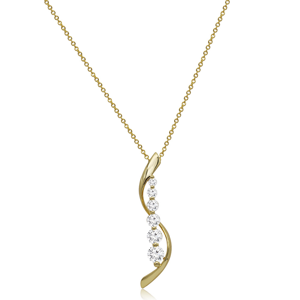 Rhythm Of Love Gold Plated Necklace